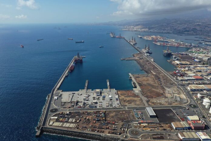 Las Palmas ampliación muelle mandela