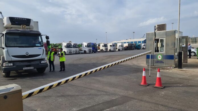 Almeria terminal camiones