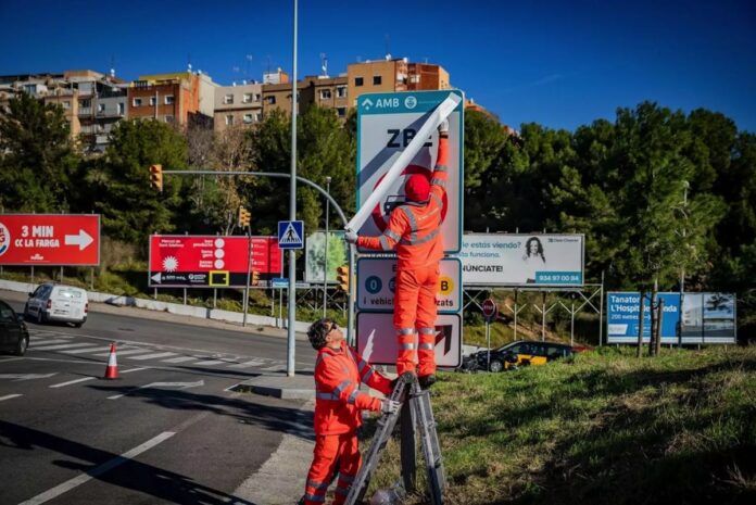 ZBE Barcelona rondes emissions