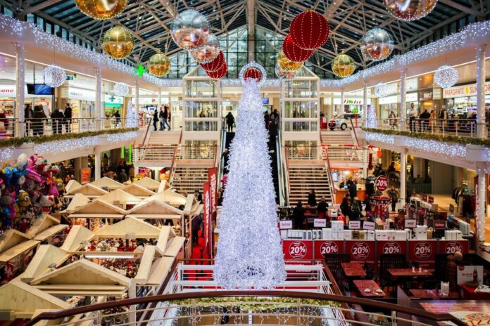 supermercado navidad paqueteria