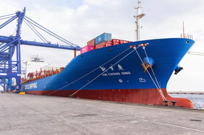 COSCO SHIPPING Lines escala inaugural servicio ESE2 en Algeciras 1