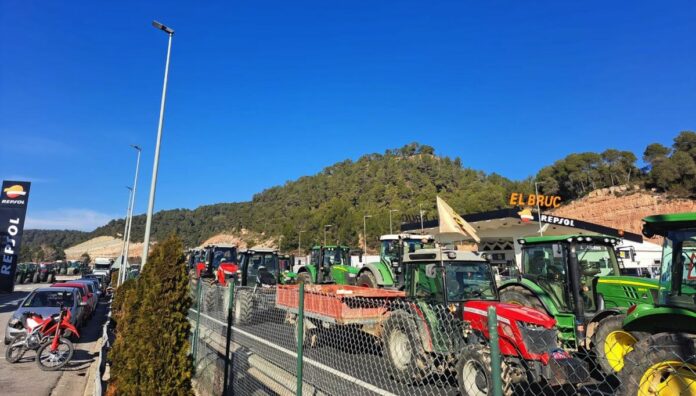 bloqueos agricultores catalunya